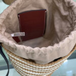 Chloe Small Woody Basket Khaki